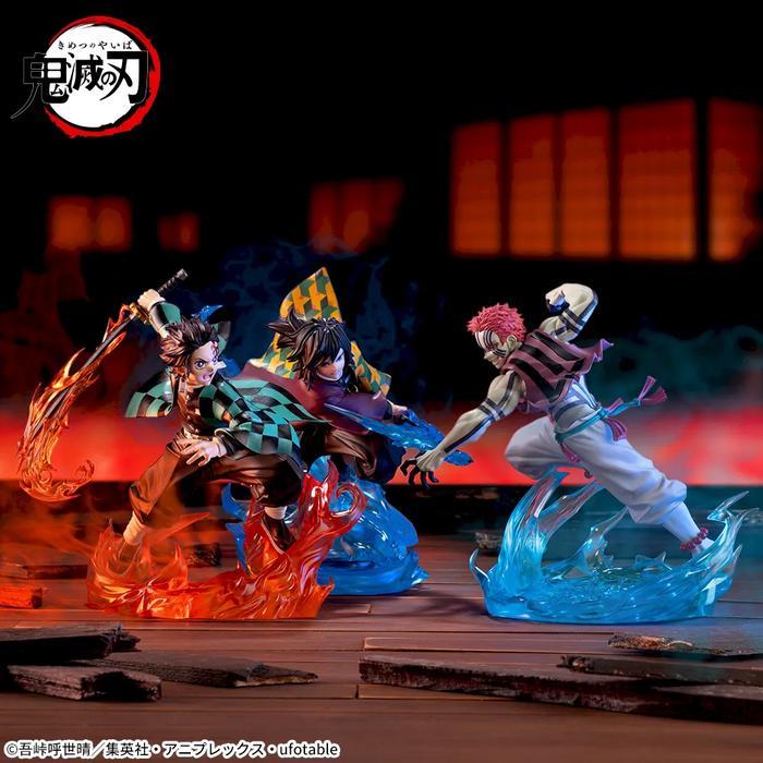 XrossLink Xross Link Figure - Tanjiro Kamado / Giyu Tomioka / Akaza - Infinity Castle