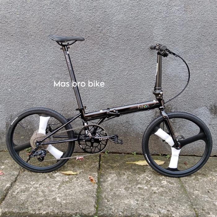 sepeda lipat fnhon storm 3 spoke discbrake sepeda lipat fnhon blast 3 spoke magnesium