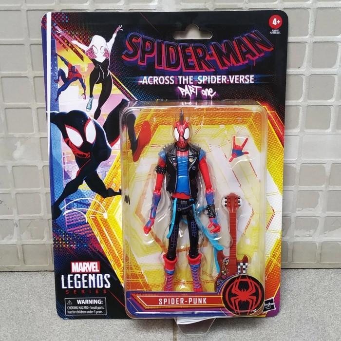 HASBRO MARVEL LEGENDS SPIDERPUNK SPIDER-MAN PUNK ACROSS THE SPIDERVERSE SPIDERMAN