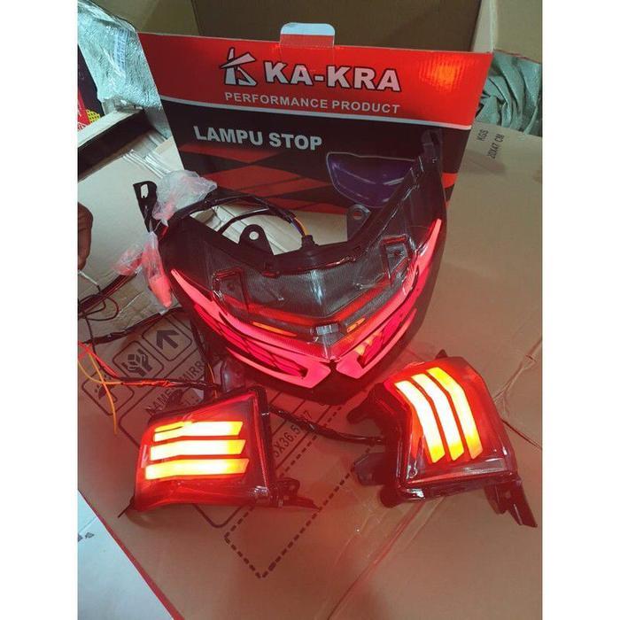 Lampu Paketan Stoplamp Nmax Old 2019 Depan Belakang Led Variasi Murah