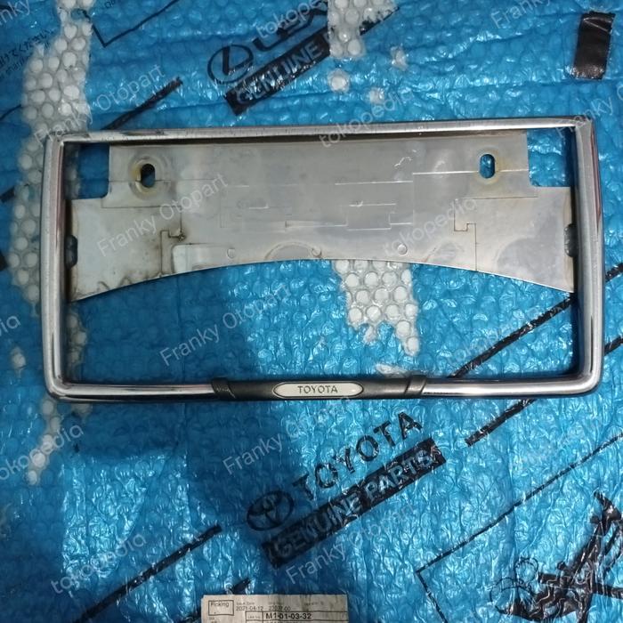 Frame Plate Toyota JDM