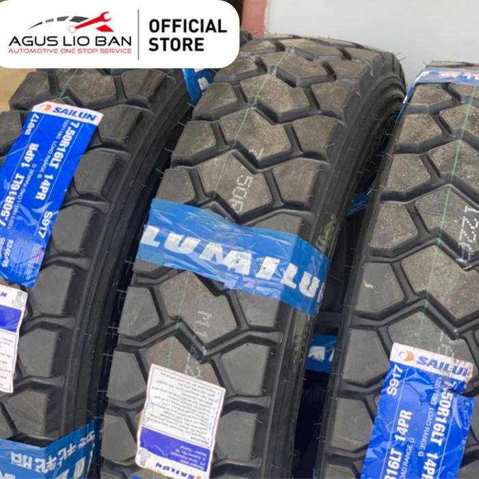 Agus Lio Ban - BAN TRUK BAN SAILUN S917 750 16 - BAN TRUCK TRUK 7.50 16 75016 - BAN KAWAT SAILUN ( B