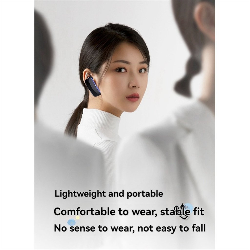 A64I Walkie Talkie Headset Ear Hanging Mini Walkie Talkie Portable Walkie Talkie Bluetooth Headset