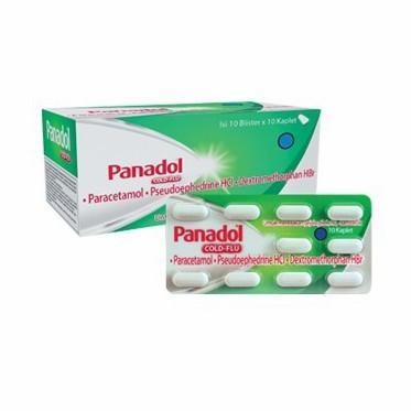 BEST SELLER 1 BOX PANADOL HIJAU FLU BATUK