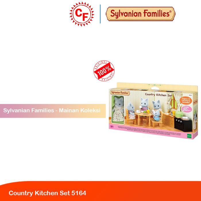 Ready Sylvanian Families Country Kitchen Set (With Cat Mother) 5164