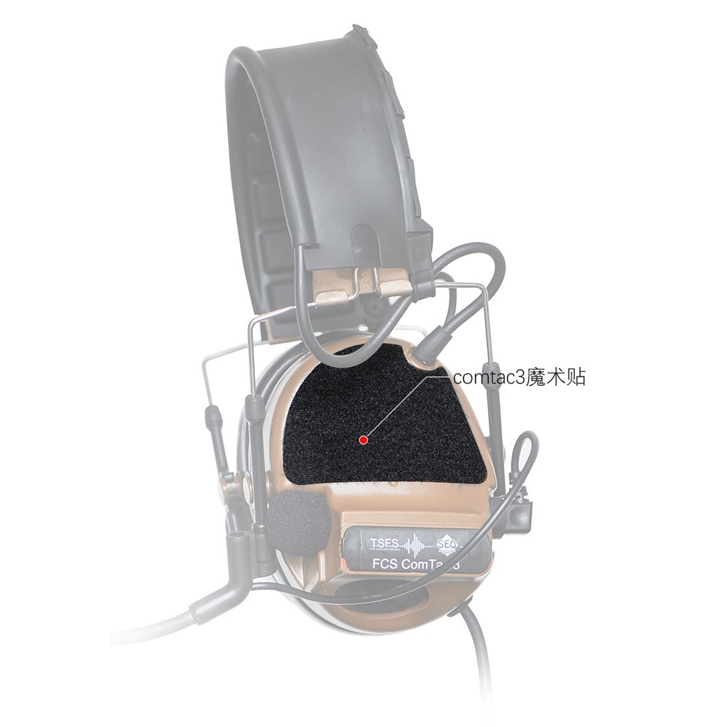 FMA AMP SKIN SET Tactical Headset Camo Sticker COMTAC3 Headphone Protection Sticker