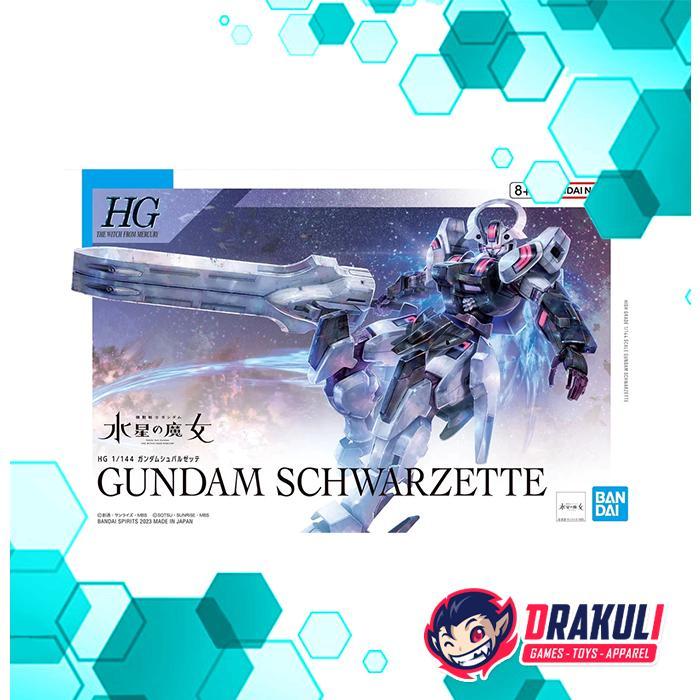 BANDAI Plamo HG Gundam Schwarzette