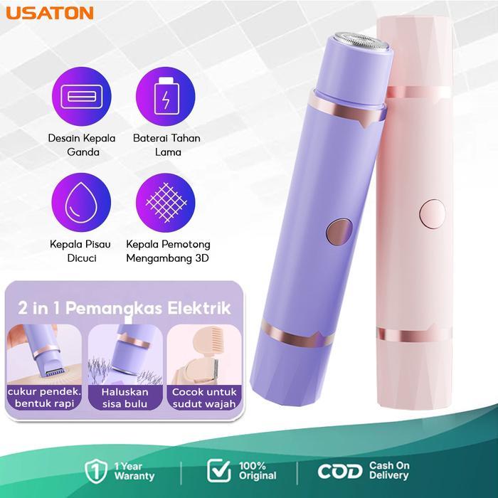 Alat Cukur Wanita Alat cukur bulu Pencukur Bulu Alat Cukur Bulu Kemaluan Mini Epilator Shaver Hair