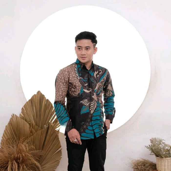 Baju Batik Couple Seragam Pasangan Keluarga Sarimbit Sangkuriang Hijau