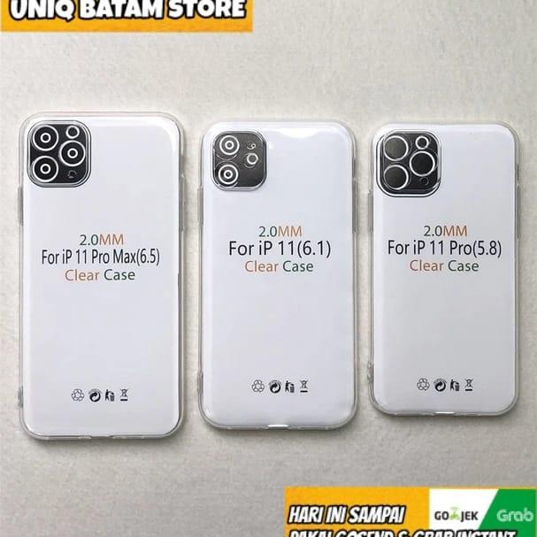 Termurah CLEAR CASE IPHONE 11 11PRO 11 PRO 11PROMAX NEW [ BATAM ] Premium