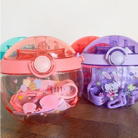 BOTOL MINUM TRITAN/BOTOL MINUM ANAK GEPENG BULAT