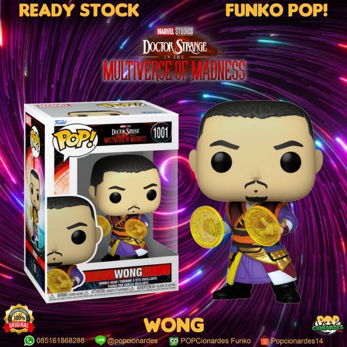 Funko POP Marvel Dr Strange Multiverse of Madness - Wong #1001