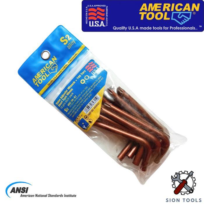 AMERICAN TOOL KUNCI L BINTANG T40 T50 PANJANG PENDEK MOTOR HEAVY DUTY