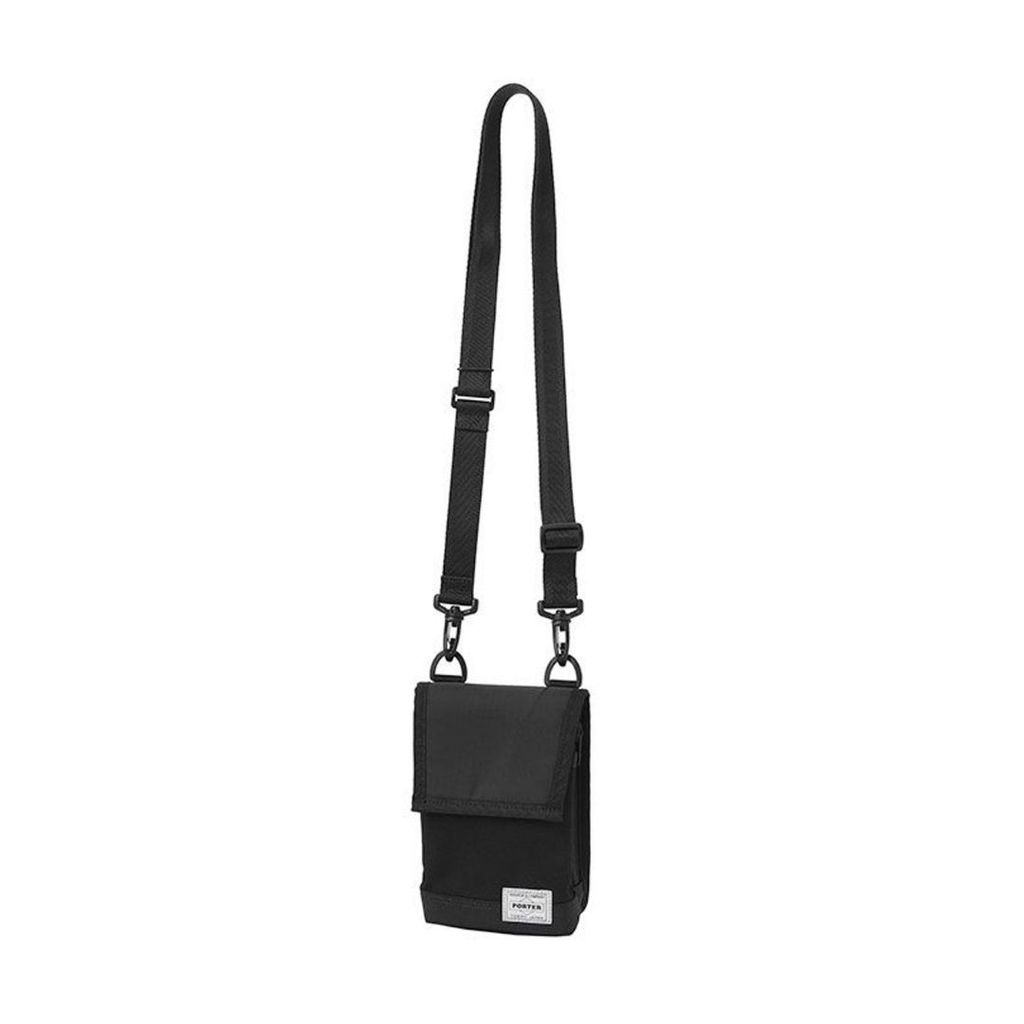 [PO] PORTER Switch Shoulder Pouch Original – Tas Selempang Compact All Black FBAG [WAJIB TANYAKAN ST