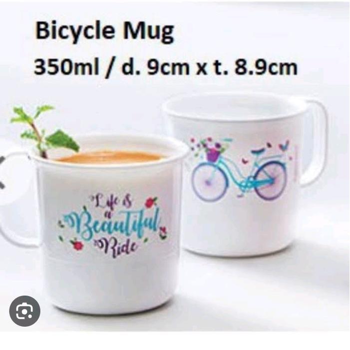 Tupperware Bicycle Mug 350 ml ( 2 pcs )