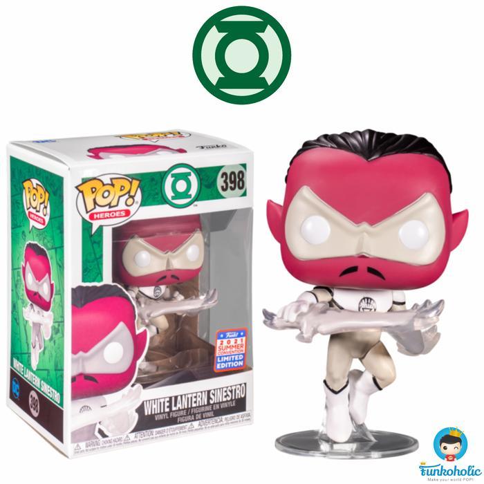 BERGARANSI Funko POP Green Lantern - White Lantern Sinestro [FunKon Exclusive]