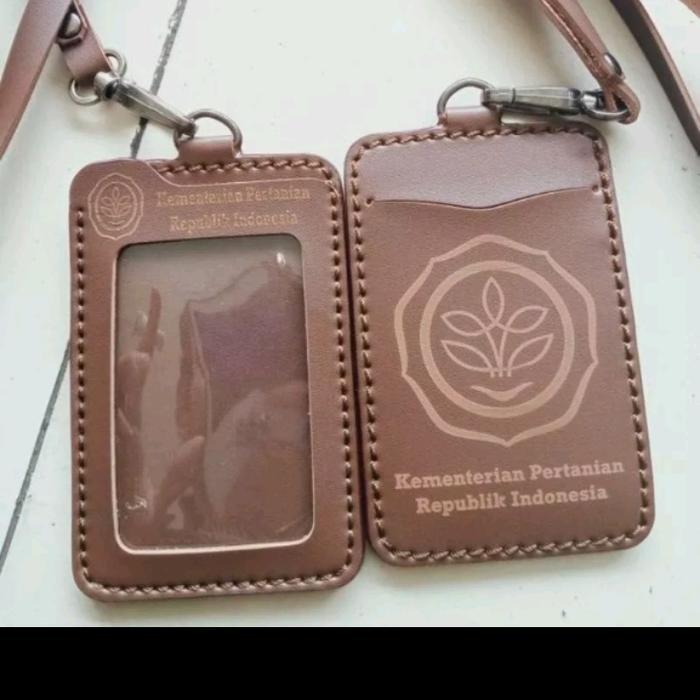 ID CARD HOLDER GANTUNGAN NAME TAG LOGO KEMENTRIAN PERTANIAN KEMENTAN