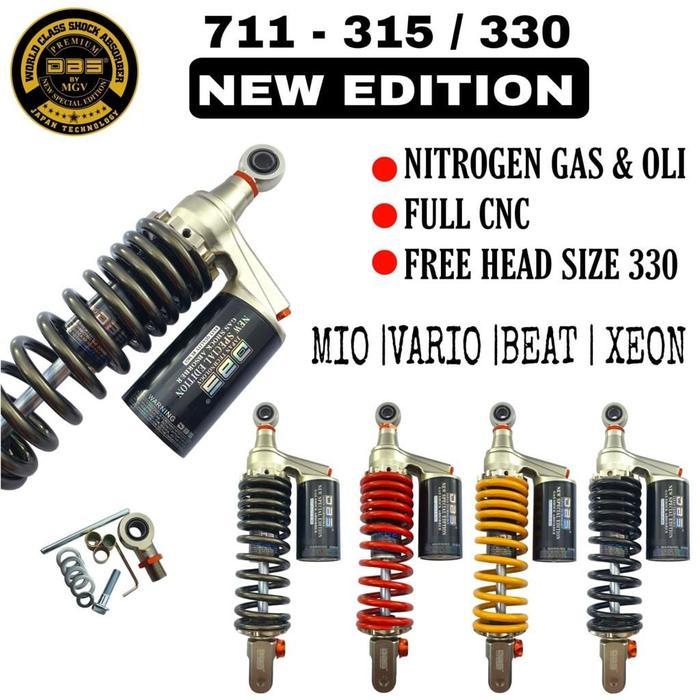 Shock Breaker Blk Tabung New Edition Dbs 711 Vario 125/150 Uk 330Mm
