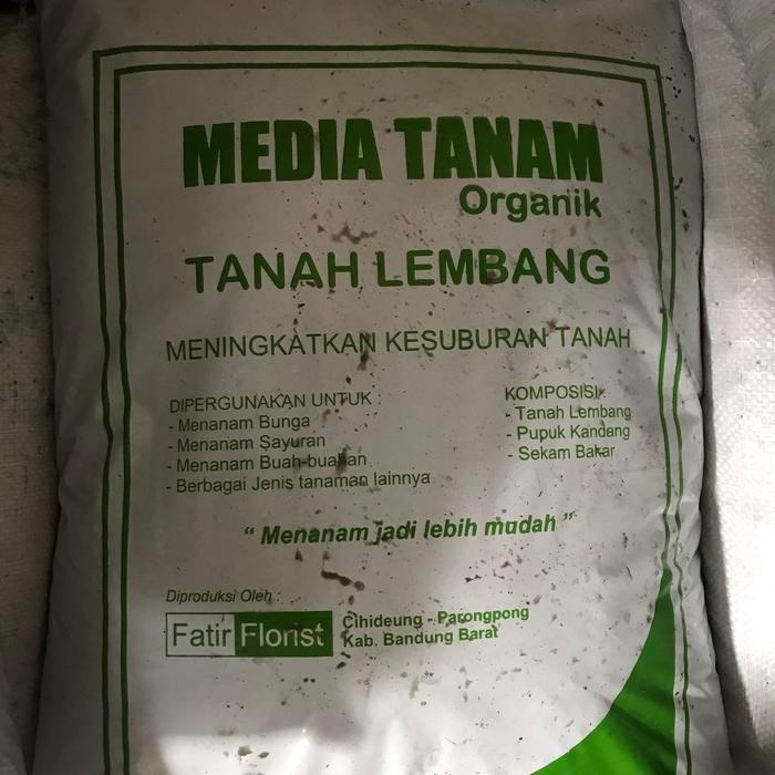 MEDIA TANAM ORGANIK / TANAH SUBUR / TANAH LEMBANG / PUPUK/ SEKAM BAKAR