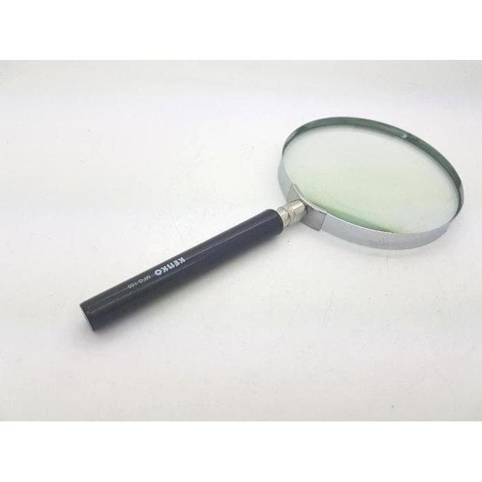 "New" Kaca Pembesar Lup Kaca Magnifier Glass 100mm Kenko MFG-100
