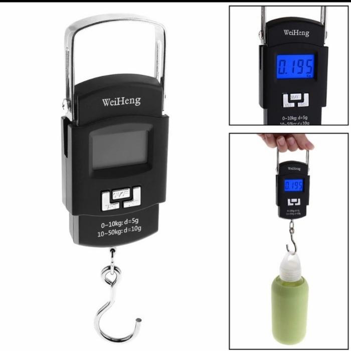 Timbangan Digital 50Kg/Timbangan Gantung/Laundry/Koper Timbangan Murah