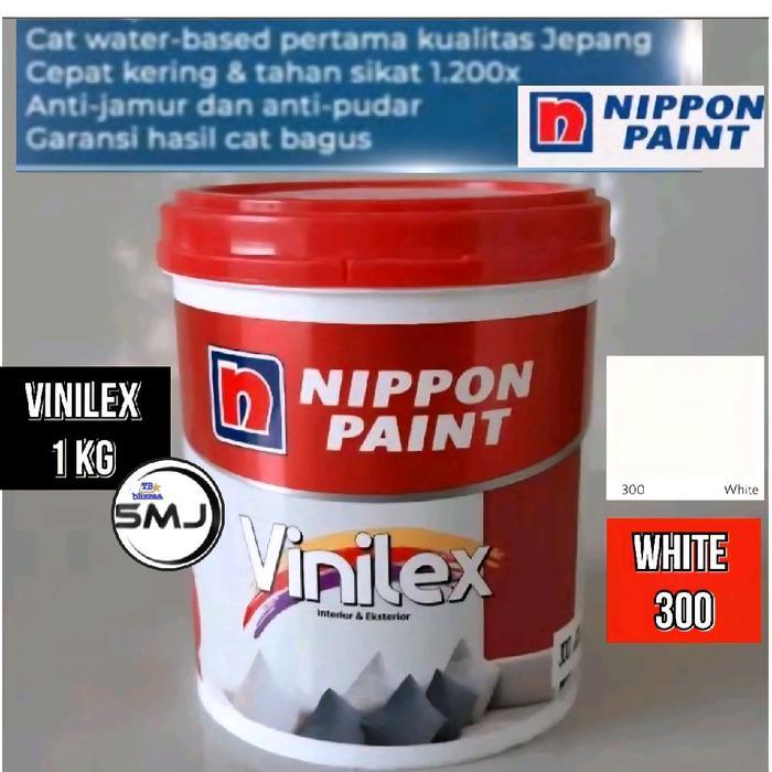 Vinilex 1 kg Vinilex White 300 Vinilex Putih White 300 Vinilex 1kg Nippon Paint 1kg