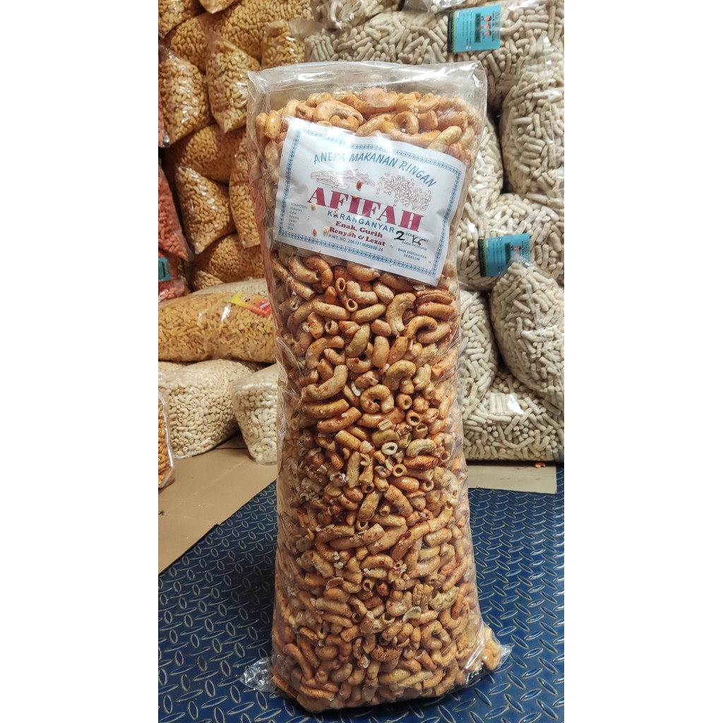 Good & Great Afifah Makaroni Besar Snack kiloan Grosir