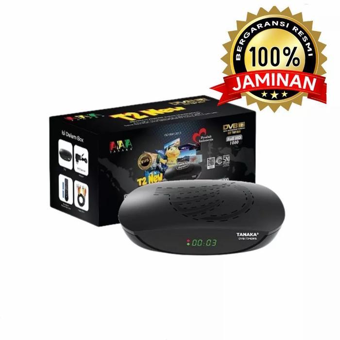 Tanaka Set Top Box Tv Digital T2New Receiver Dvb-T2 Hdmi Usb Wifi Dongle Garansi Resmi Terpercaya