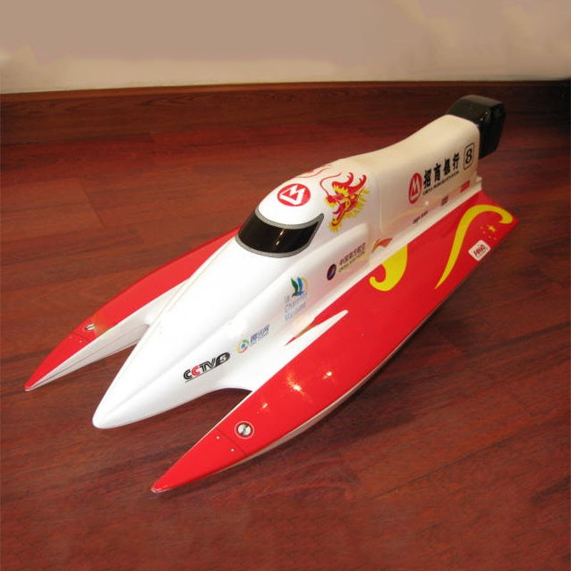 RC Boat F1 Rowing Model Simulation Painting Version Fiberglass Empty Boat Version New Fast Boat