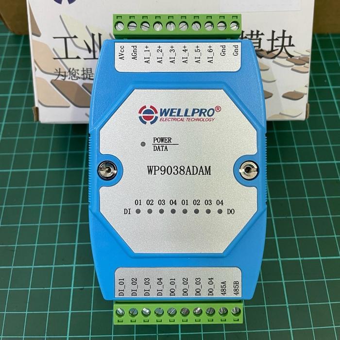6Ai / 4Di / 4Do 0-20Ma / 4-20Ma Input-Wp9038Adam Wellpro
