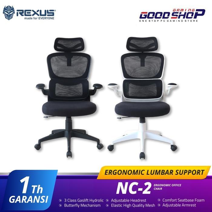 Rexus Ergonomic Office Chair Kursi Kantor NC-2 / NC2