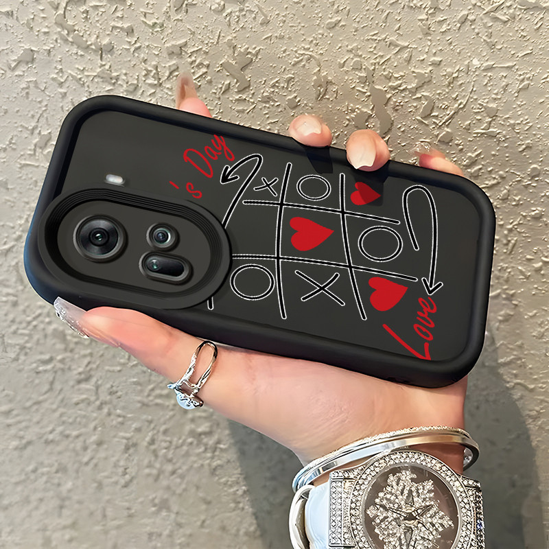 Casing Hp Untuk OPPO Reno 11 5G Reno 11F 5G Reno 11 Pro 5G F25 Pro 5G Case Casing pola Catur dan hel