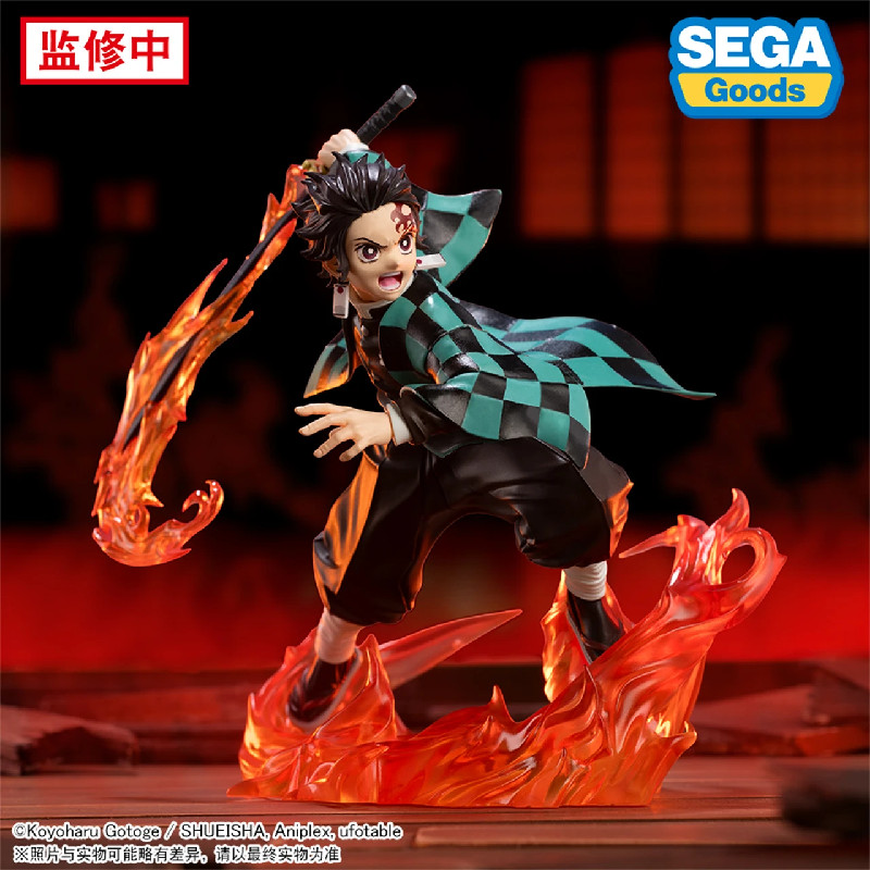 Pre Sale Genuine Sega Xrosslink Demon Slayer Akaza Tomioka Giyuu Kamado Tanjirou Action Figure