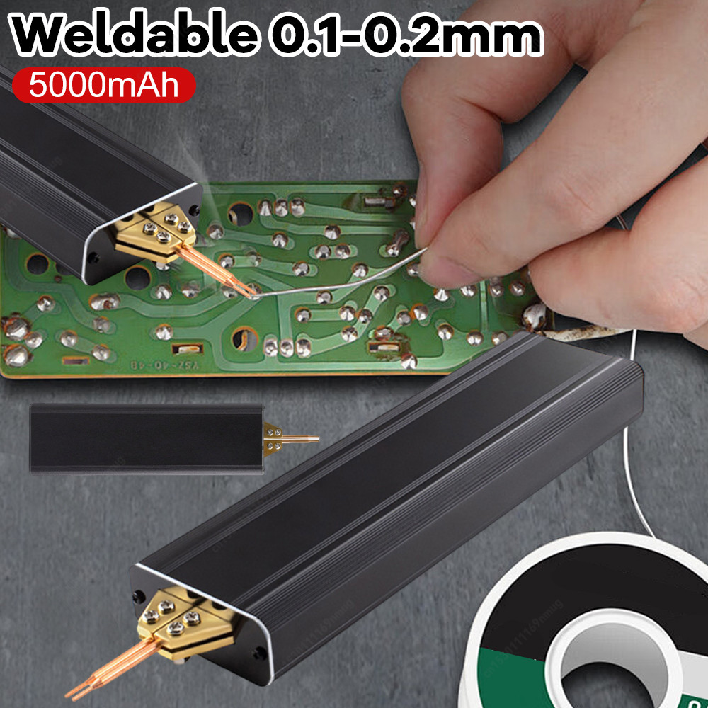 Portable Spot Welder 80 Gear Adjustable Handheld Mini Spot Welding Unit Spot Welding Repair Tool for