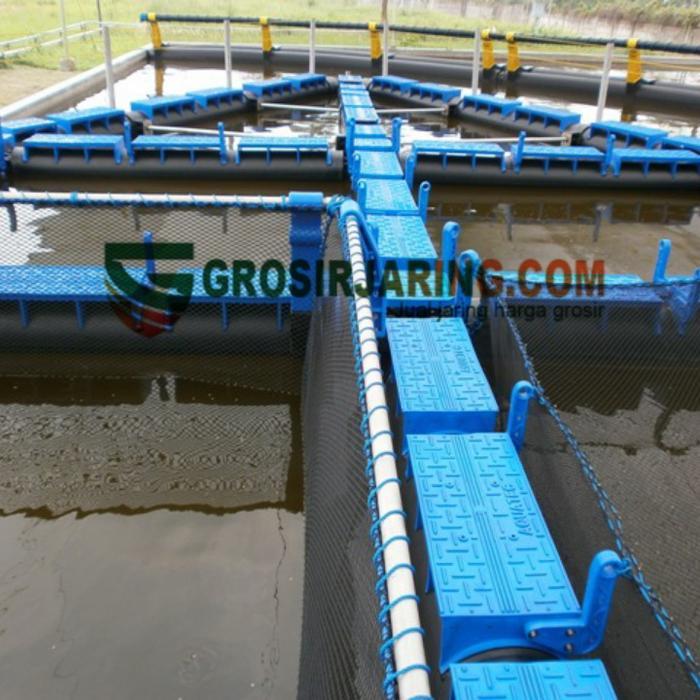 jaring keramba apung,bisa tutup kolam ikan. pagar kandang ayam.