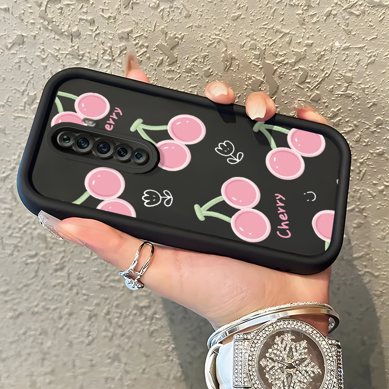 Casing Hp Untuk OPPO Reno 2F Reno 2Z Reno2 F Reno2 Z Case Casing Graffiti ceri pola Kasus HP Tangga 