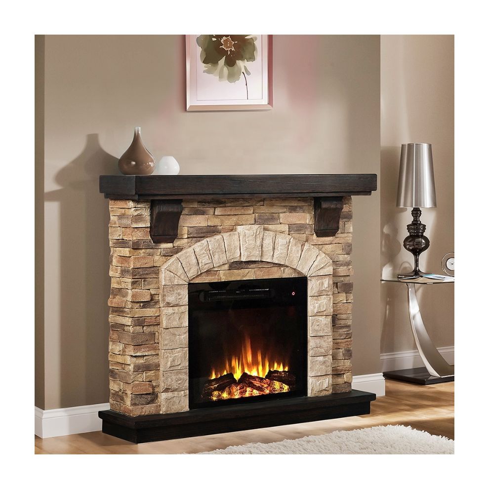 Prima Electric Fireplace Top Quality Smokeless Steel Water Steam Electric Fireplace Indoor