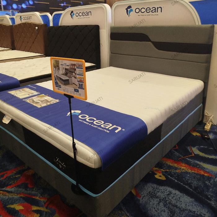 Spring Bed Jade Ocean Vitto - 180x200, Fullset Asli