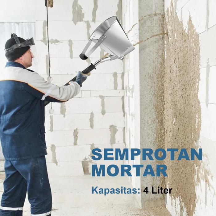 LEPO SEMEN PLESTER DINDING TEMBOK SEMPROT MORTAR SPRAY GUN