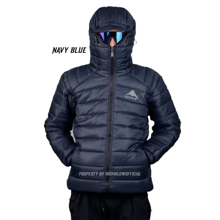 High And Low - Jaket Pendaki Gunung Jaket Gorpcore Jaket Gelembung Jacket Musim Dingin Jaket Pria