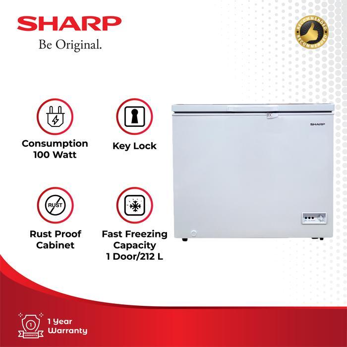 Sharp | FRV-210X Freezer Box Chest Freezer