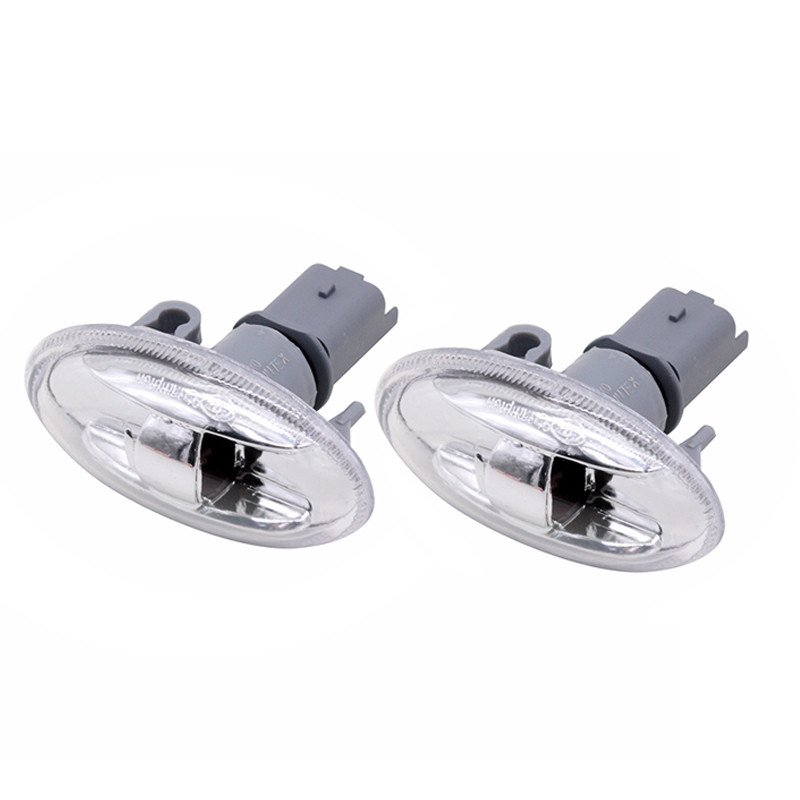 2pcs/Pair SUNKIA Side Lamp Turn Signals For Peugeot 206 307