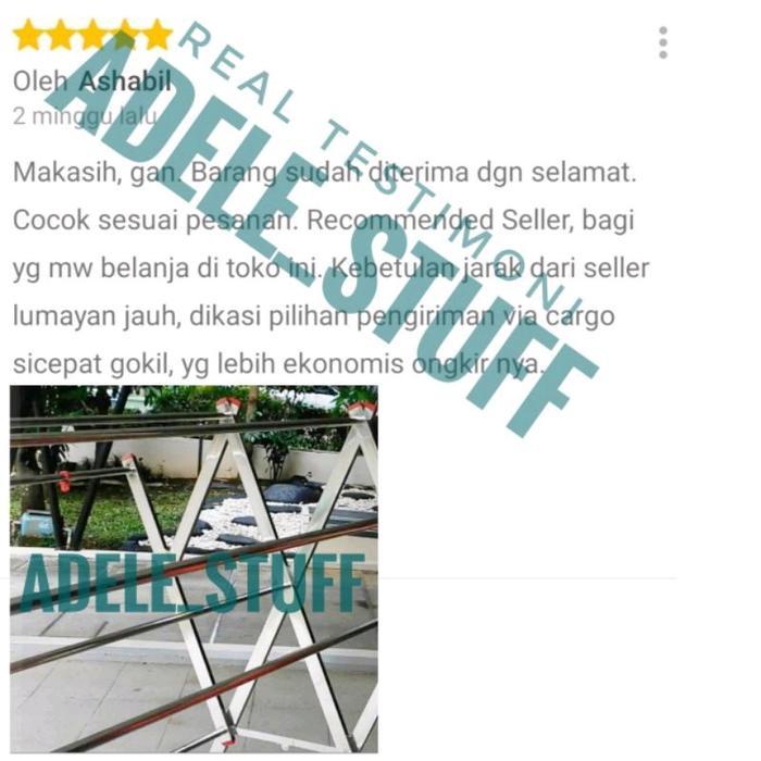 Jemuran Stainless Kotak / Jemuran Jumbo / Jemuran Besar Terbaik