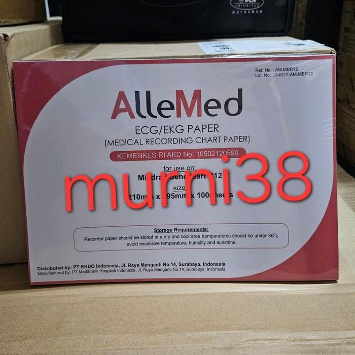 KERTAS EKG R12 MINDRAY/MINDRAY PAPER ECG R 12