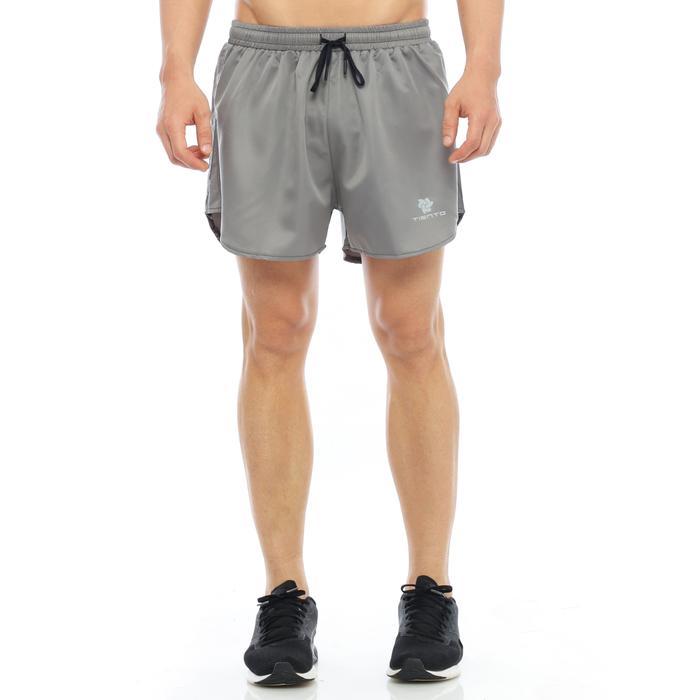 Tiento Short Pants Sporty Exo Series Celana Pendek Fitness Olahraga Gym Lari Pria Parasut