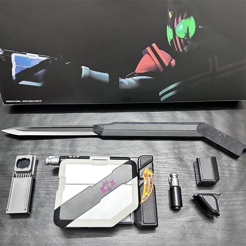 In Stock Kamen Rider Decade Csm Ride Booker Gun And Sword Form Transformation Book E Anime Gift