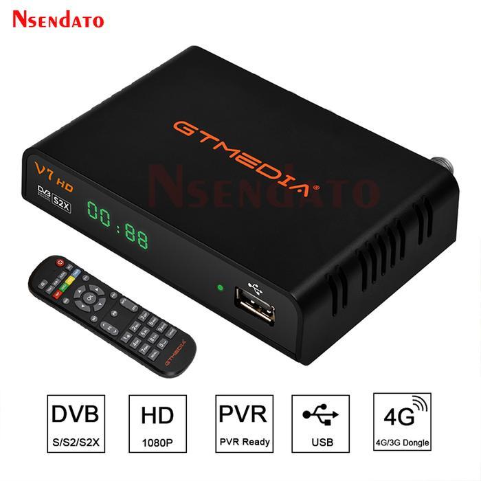 Gtmedia V7 Hd Dvb S2X S2 S Satelite Decoder Tv Receiver Built-In Wifi