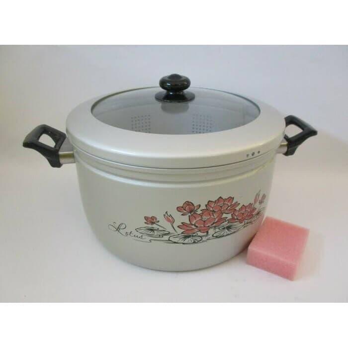 DANDANG / PANCAGUNA / PANCI KUKUSAN / STEAMER MASPION 33 CM TUTUP KACA/ PANCI PANCAGUNA MASPION 33