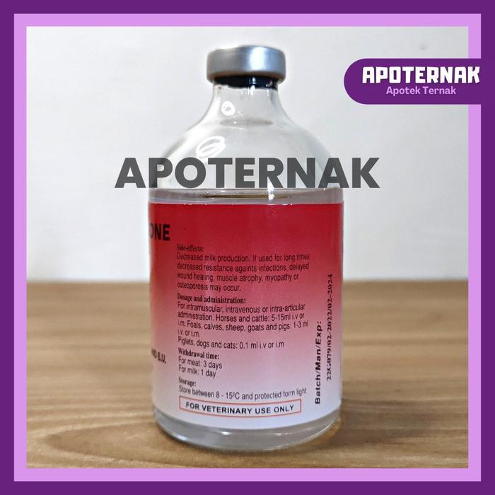 PANTEX DEXAMETHASONE 100 ML - OBAT INJEKSI ATASI LUMPUH PINCANG BENGKAK CEDERA PADA SAPI KAMBING