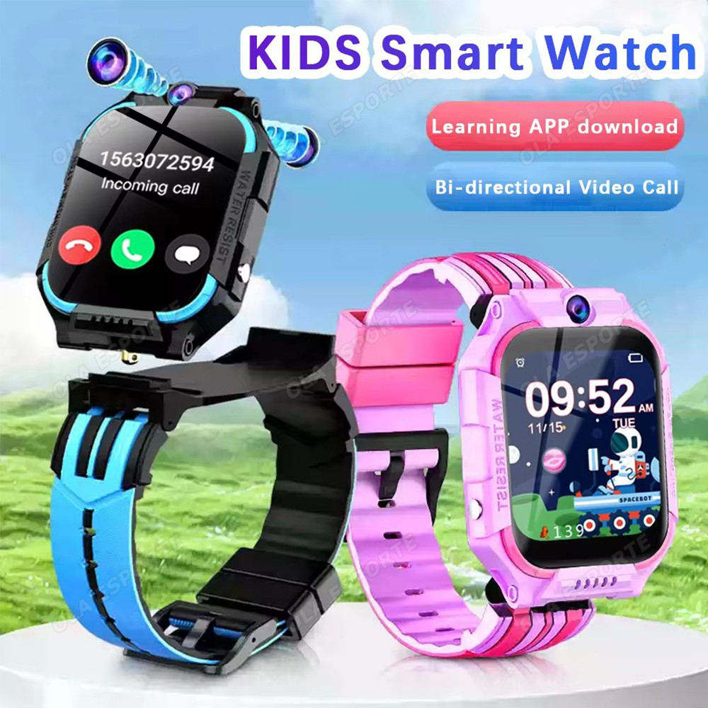 5G Kids Smart Watch SOS GPS Location Sim Card Call Child SmartWatch Camera Video Call Waterproof